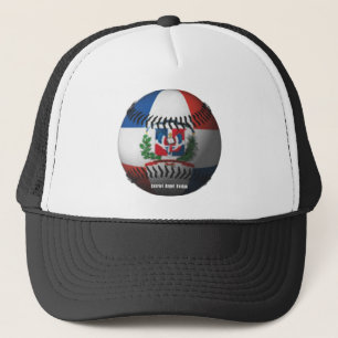 Casquette Le drapeau de la République Dominicaine a couvert