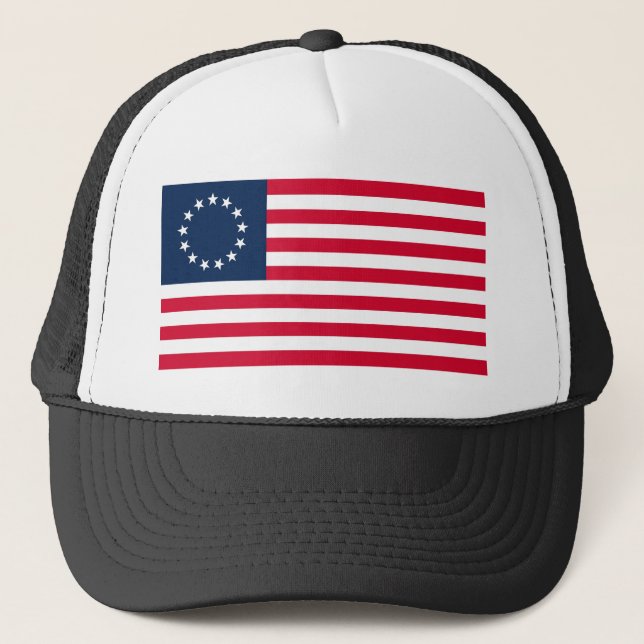 Casquette Le drapeau révolutionnaire de Betsy Ross de guerre (Devant)