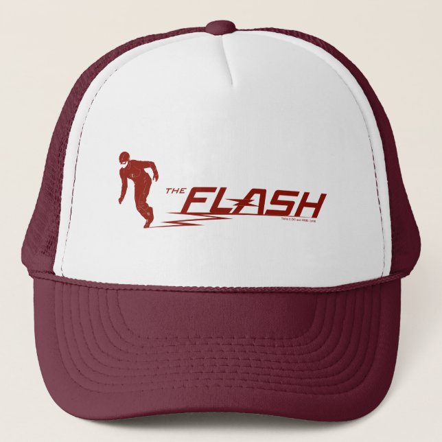 Casquette Le Flash | Logo du nom du super héros (Devant)