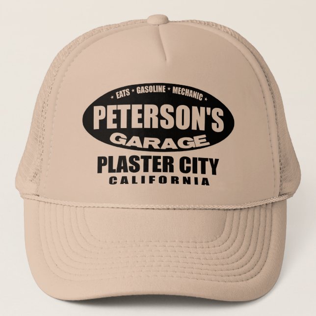 Casquette Le garage de Peterson - ville de plâtre (Devant)