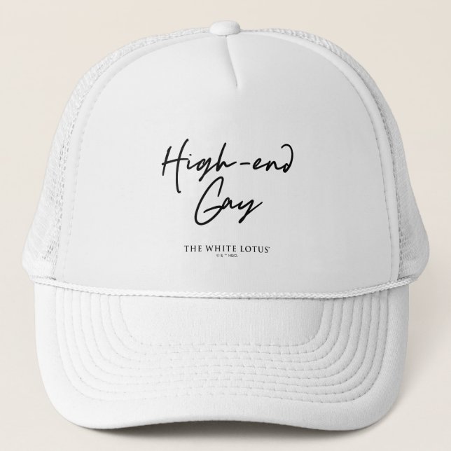 Casquette Le Gay Haut De Gamme - Le Lotus Blanc (Devant)
