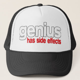 Casquette Le génie a des effets secondaires