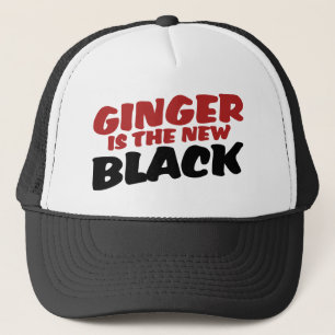 Casquette Le gingembre est le nouveau Black