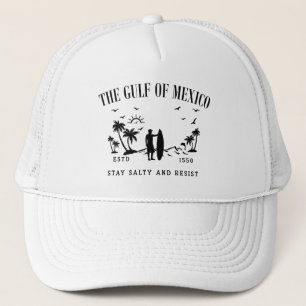 Casquette Le golfe du Mexique reste salé et résiste