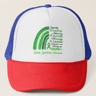 Casquette Le guerrier du syndrome de Kabuki soutient le comb