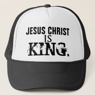 CASQUETTE LE JÉSUS-CHRIST EST ROI