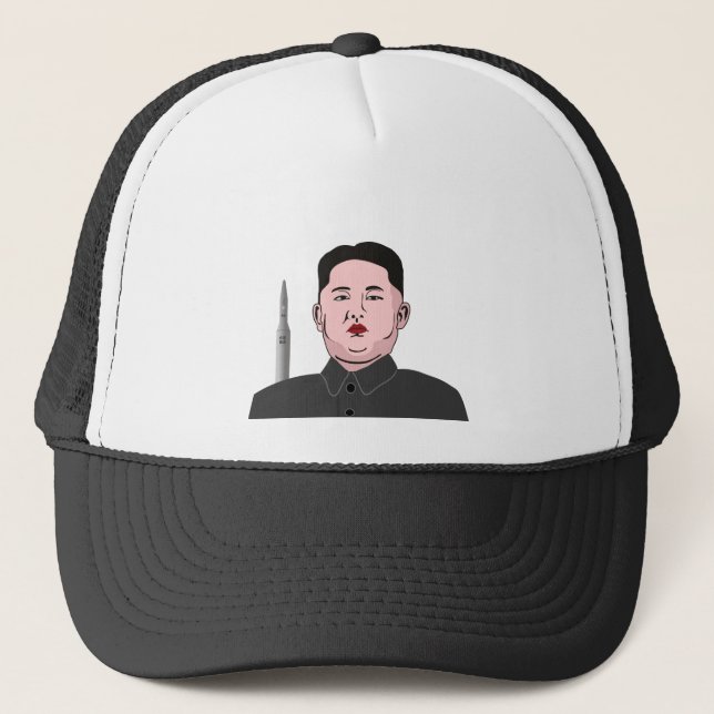 Casquette Le Jong-ONU de Kim et missile nucléaire (Devant)