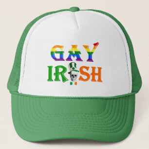 Casquette Le jour de St Patrick irlandais gai de fierté