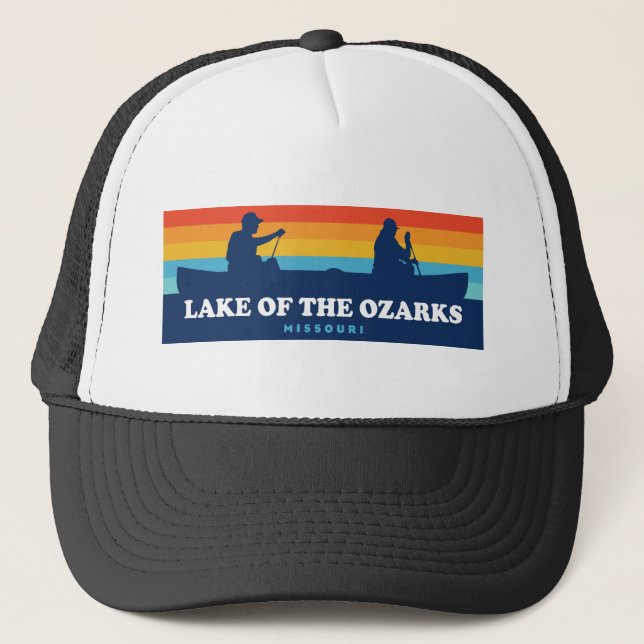 Casquette Le Lac Des Ozarks Missouri Canoe (Devant)