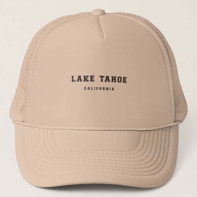 Casquette Le lac Tahoe la Californie (Devant)