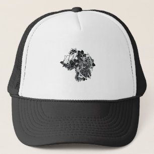 Casquette Le légendaire guerrier samouraï avec Katana Design