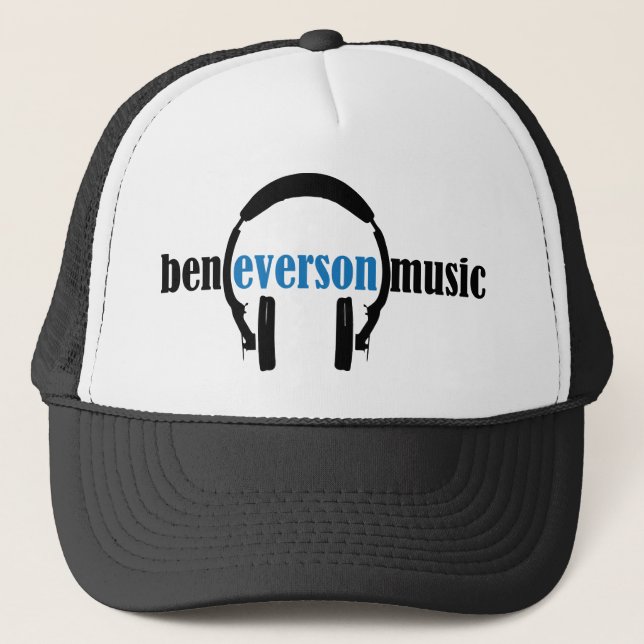Casquette Le logo de musique de Ben Everson semble classique (Devant)
