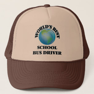 Casquette Le meilleur chauffeur d'autobus scolaire du monde
