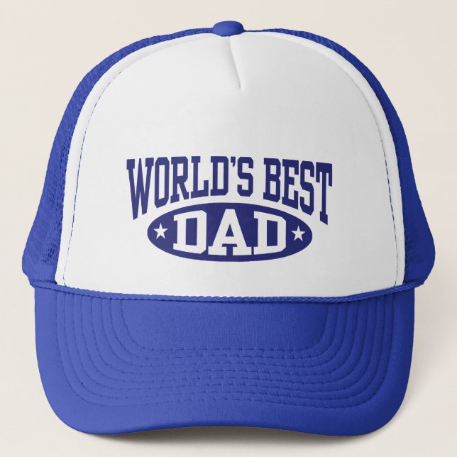 Casquette Le meilleur papa du monde (Devant)