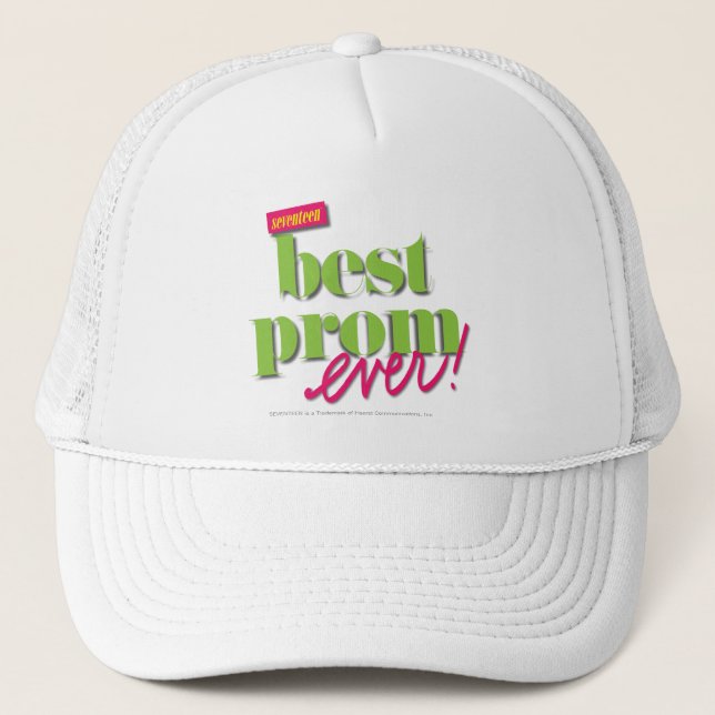 Casquette Le meilleur vert de bal d'étudiants jamais - (Devant)