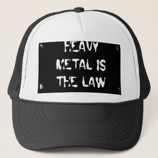 CASQUETTE LE MÉTAL LOURD EST LA LOI