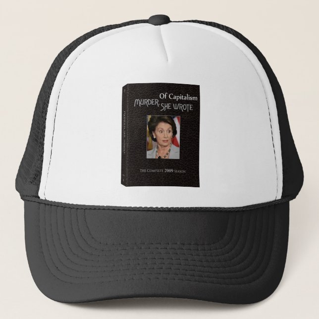 Casquette Le meurtre Pelosi a écrit (Devant)