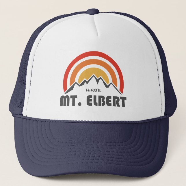 Casquette Le mont Elbert (Devant)