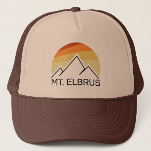 Casquette Le Mont Elbrus Russie Rétro
