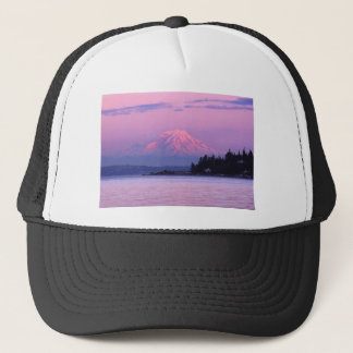 Casquette Le mont Rainier au coucher du soleil, l'état de
