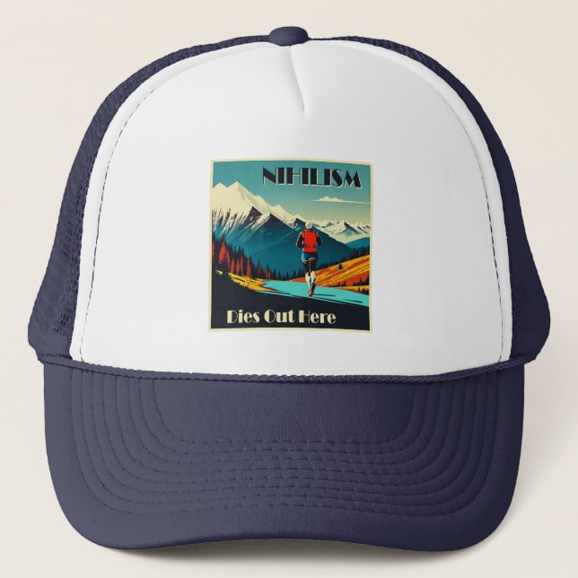 Casquette Le Nihilisme Décède Là Où Il Coule (Devant)