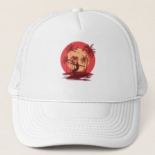 Casquette Le paradis du surf
