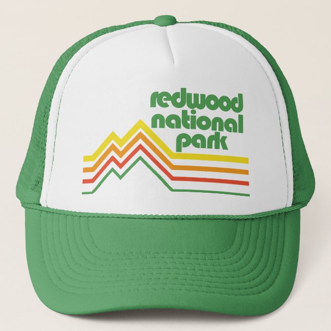 Casquette Le parc national de Redwood (Devant)