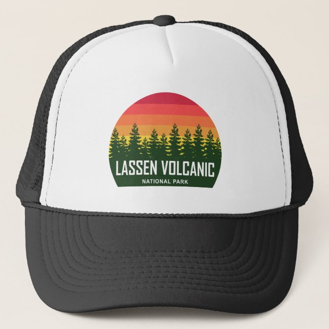 Casquette Le Parc national volcanique de Lassen (Devant)