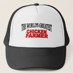 Casquette Le plus grand agriculteur du poulet du monde
