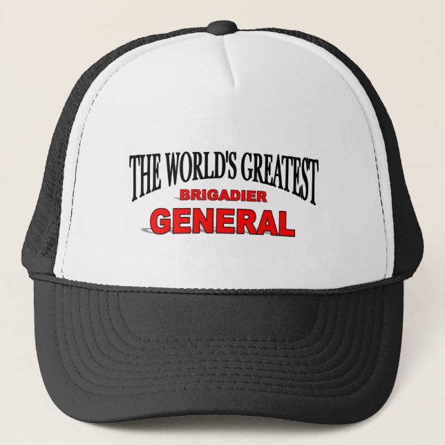 Casquette Le plus grand brigadier général du monde (Devant)