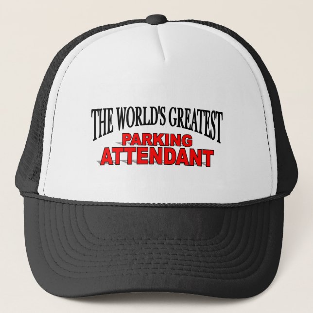 Casquette Le plus grand gardien de parking du monde (Devant)