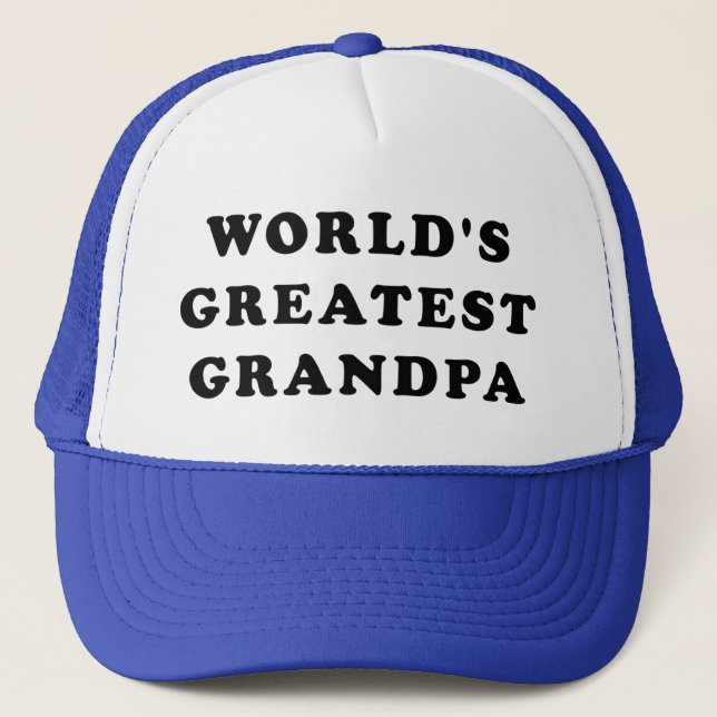 Casquette Le plus grand grand-papa du monde (Devant)