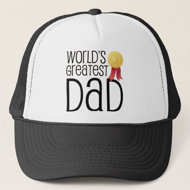 CASQUETTE LE PLUS GRAND PAPA DES MONDES (Devant)