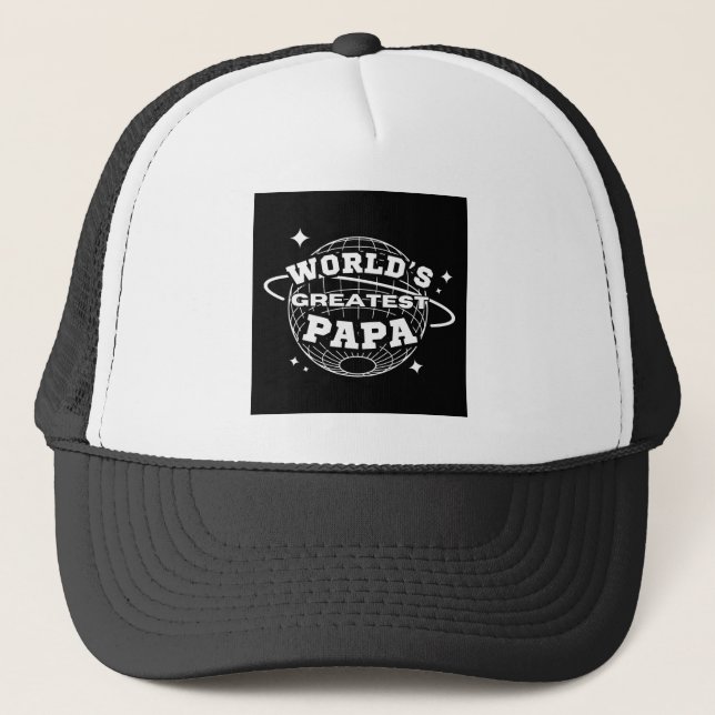 Casquette Le plus grand Papa du monde (Devant)