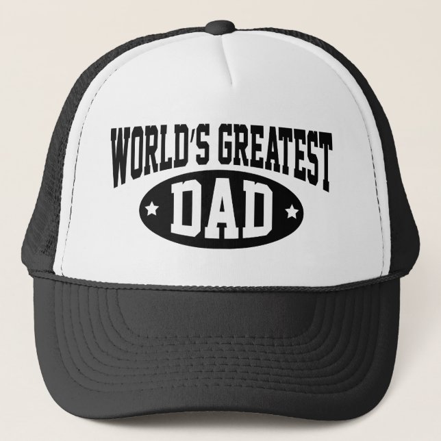 Casquette Le plus grand papa du monde (Devant)