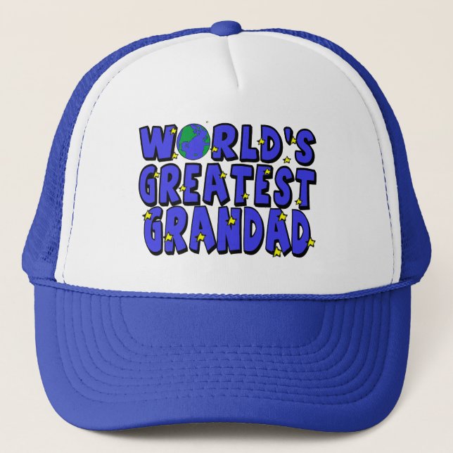 Casquette Le plus grand papy    du monde (Devant)