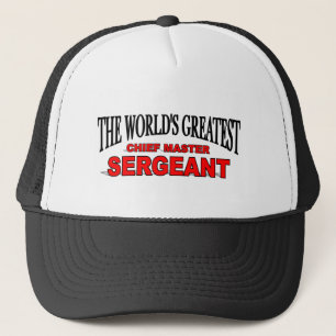 Casquette Le plus grand sergent maître en chef du monde