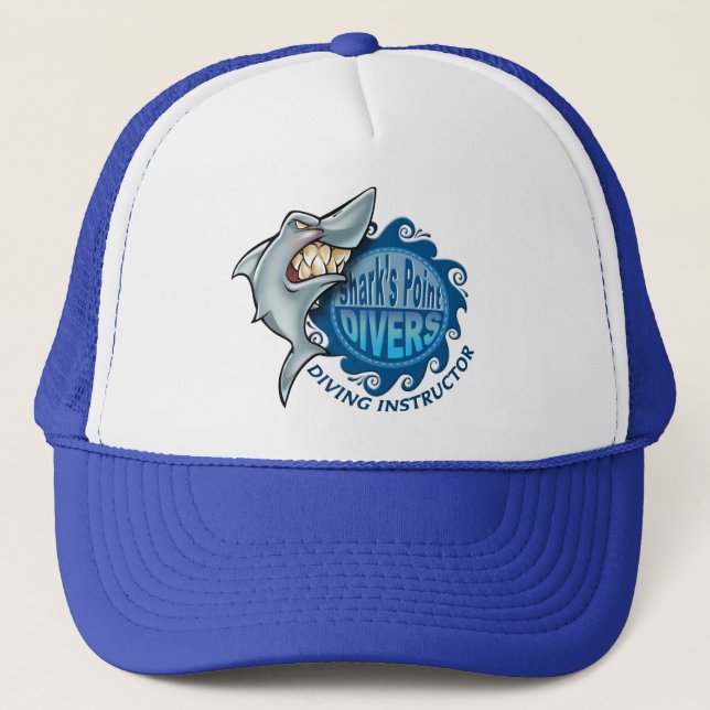 Casquette Le point du requin (Devant)