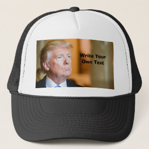 Casquette Le Président Donald Trump - écrivez votre propre
