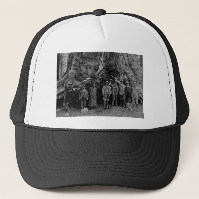 Casquette Le Président Roosevelt et John Muir la Californie (Devant)