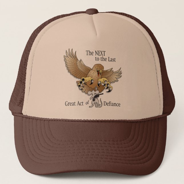 Casquette Le prochain à la dernière Loi du défi (Devant)