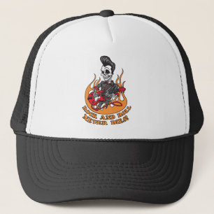 Casquette Le rock ne meurt jamais