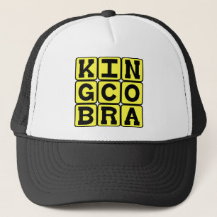 Casquette Le Roi Cobra, Serpent Mortel