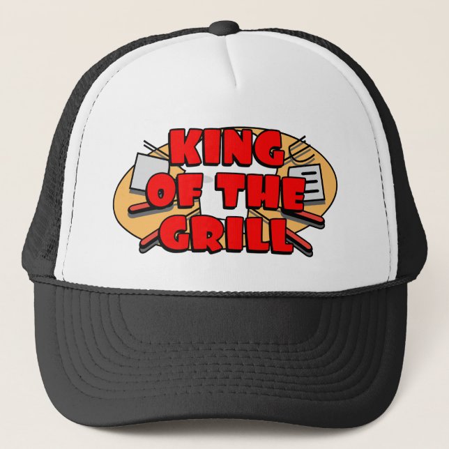 Casquette Le Roi Of The Grill (Devant)