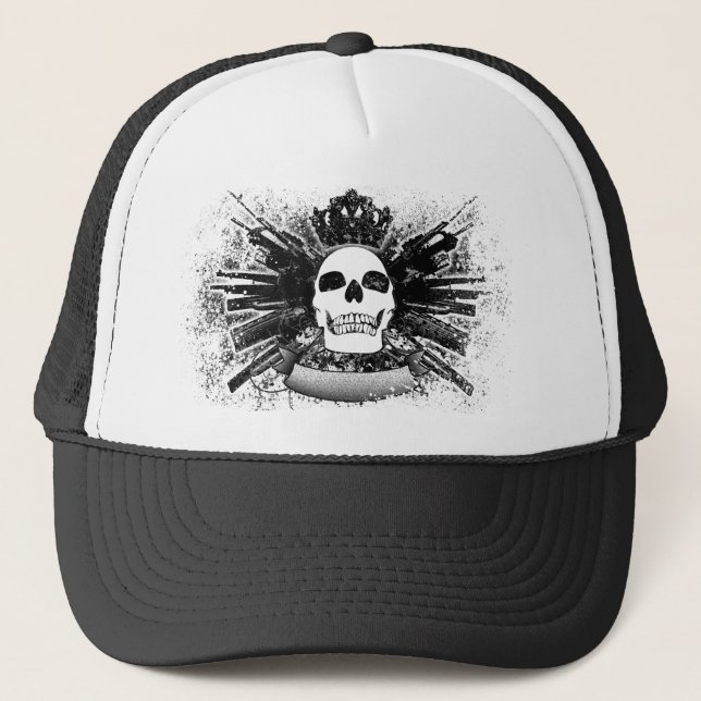 Casquette Le Roi Skull (Devant)