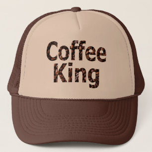 Casquette Le Roi Truckers Style Hat de café