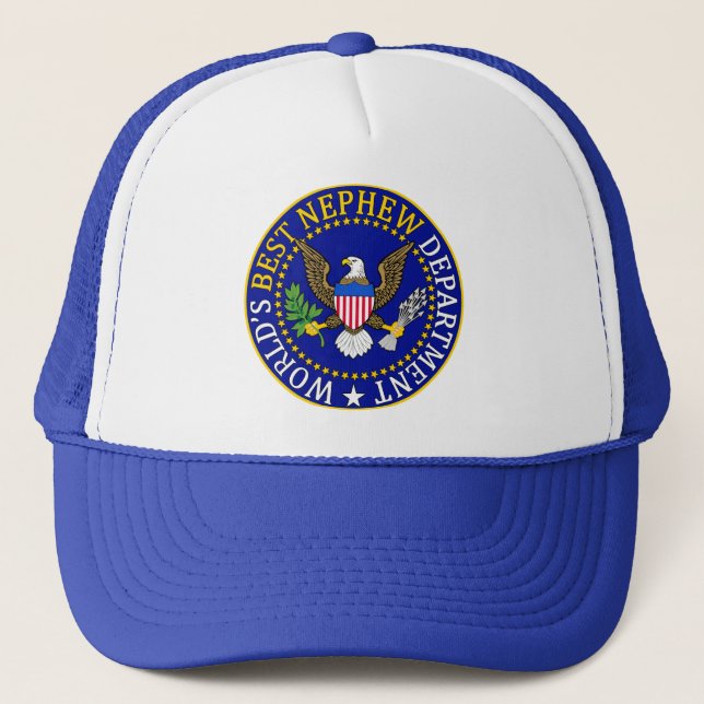 Casquette Le sceau officiel du meilleur département de Nephe (Devant)