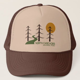 Casquette Le sentier du parc national de North Cascades