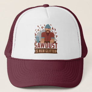 Casquette Le Trucker Hat Sawdust est l'homme Parties scintil