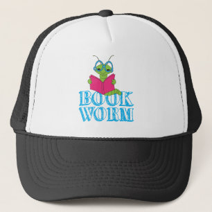Casquette Le ver de livre Green Brilliant Cartoon